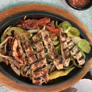 Chicken Fajitas Lunch [$12.50]