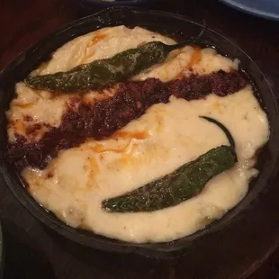 Queso w/ chorizo