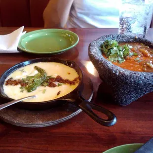 Choriqueso and their homemade salsas and tortillas were outstanding