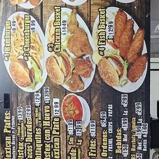New updated prices.