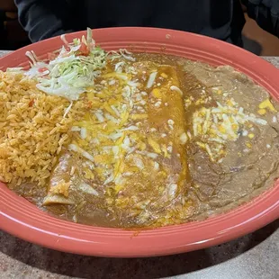 Ground beef enchiladas