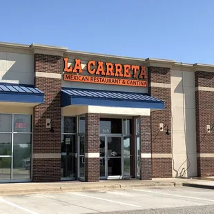 Restaurant Exterior and a Portion of the Patio