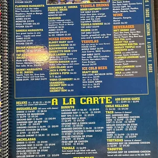 Menu pg8