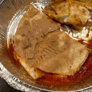 The "beans" in the bean burrito!!!  How shameful!!!