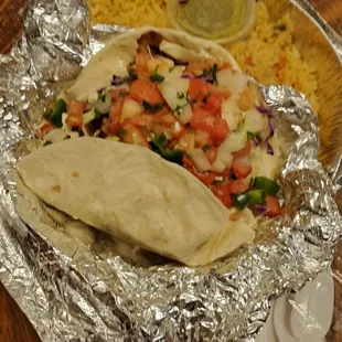 Baja fish tacos were awesome!