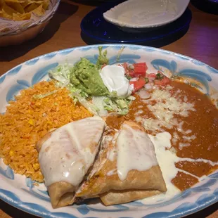 Chimichanga dinnerrrr
