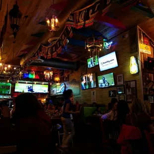 Plenty of televisions!