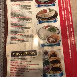 ramen and noodles, menu