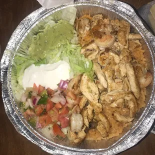 ACP shrimp and chicken