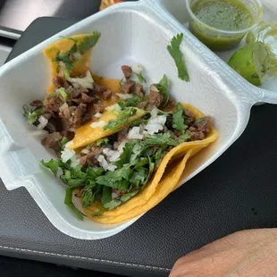 Steak tacos