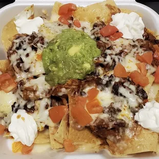 Al pastor nacho supreme