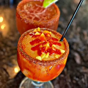 Michilada or Mango Chamoy Tajin Margarita?