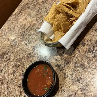 Chips and salsa