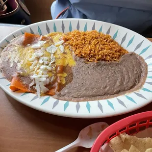 Cheese Enchilada Dinner