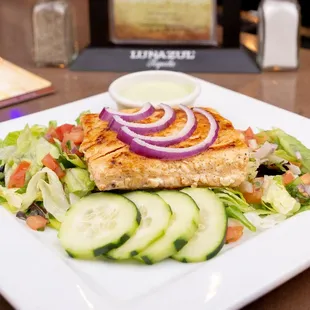 Salmon salad