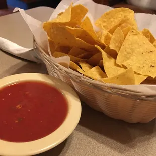 Chips and salsa. But you knew that.