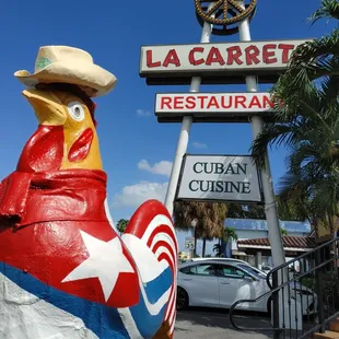 This Rooster has been here since 1976