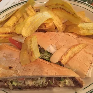 Pan con Bistec Sandwich
