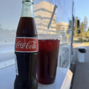 Coca cola and Auga Fresca