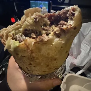 Super burrito -Carne asada