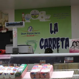 we offer Latin cheese and creams