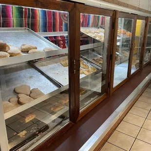 Lots of options in the bakery