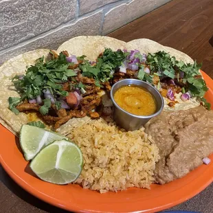 Pork and Pineapple tacos