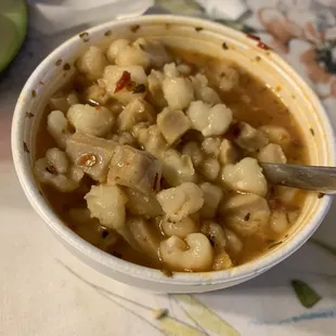 a bowl of soup
