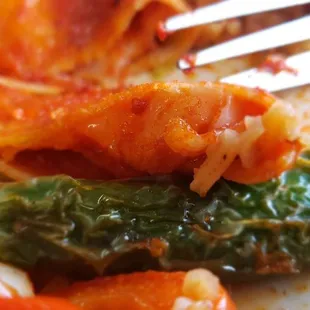 This is the enchilada, looks more like a cheese quesadilla