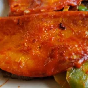 The is there version of an enchilada, very tasty