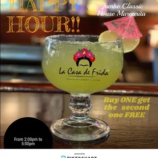 Happy Hour !! 2-6pm