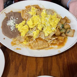 Chilaquiles rojos (7/10)