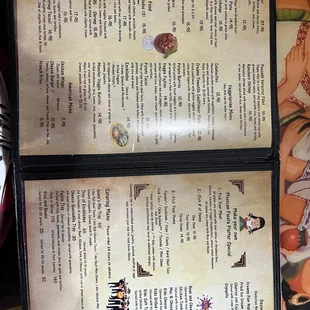 Open menu