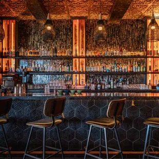bar area
