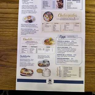 Father&apos;s Day Menu