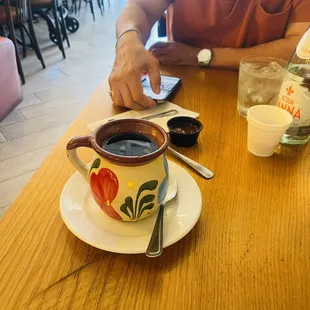 Con café de olla empieza mi experiencia!