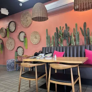 Dining/ sitting area.