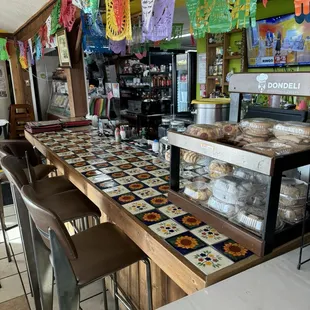 interior, sushi and sashimi