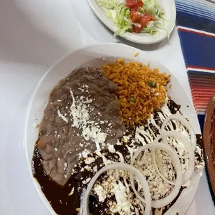 Mole Enchiladas were exceptional!