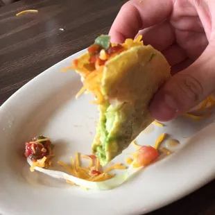 Guac taco  so delicious