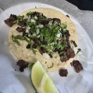 Asada taco