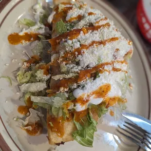 Fried quesadilla. It's delicious. Just order it. With birria preferably.