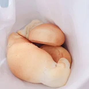 Almojabana. Sweet Yuca Bread with Cheese.