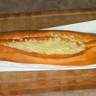 A whole Pan de Queso, absolutely delicious! If you have not had it, you are missing out!