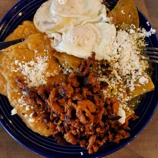 Chiliquiles with El Pastor