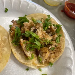 Pollo Asado Taco