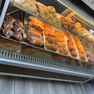 a variety of pastries
