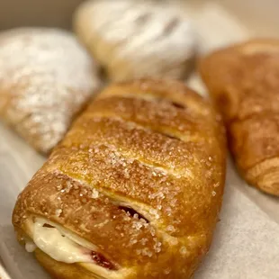 LOVE LOVE LOVE the ricotta &amp; strawberry Crema Croissants the best &amp; cinnamon roll. All of them let's not kid ourselves all of them :)..