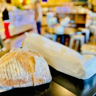 Out of the Fabulous Sausage Focaccia today imagine that so moi got YUGE Sausage Stromboli &amp; Fresh Italian bread. News at 11. OuiOui.