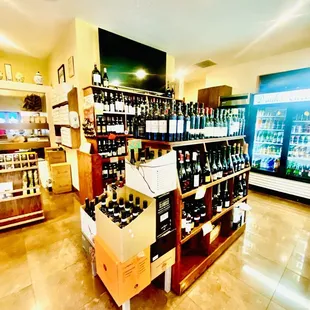 Gorgeous tiny International Wine shop full of gems!